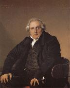 Jean-Auguste Dominique Ingres Portraiy of Biertan oil painting artist